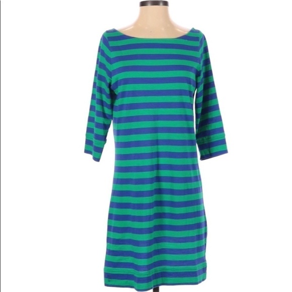 Lilly Pulitzer 3/4 Sleeve  Striped Shift D… - Picture 1 of 5
